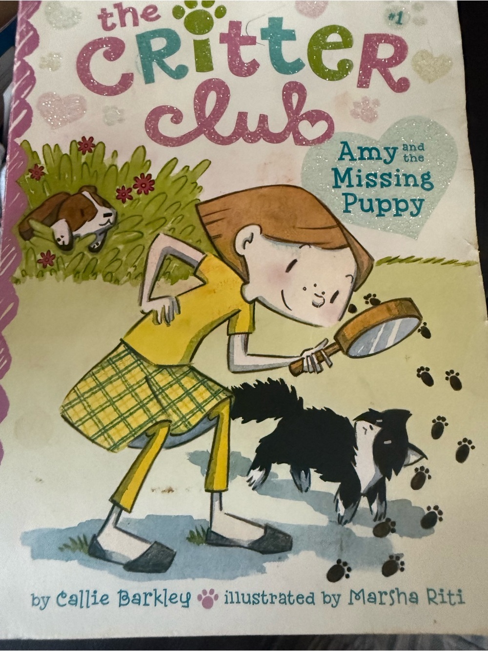The Critter Club Amy and the Missing Puppy - Children's Dog Story (Yellow)